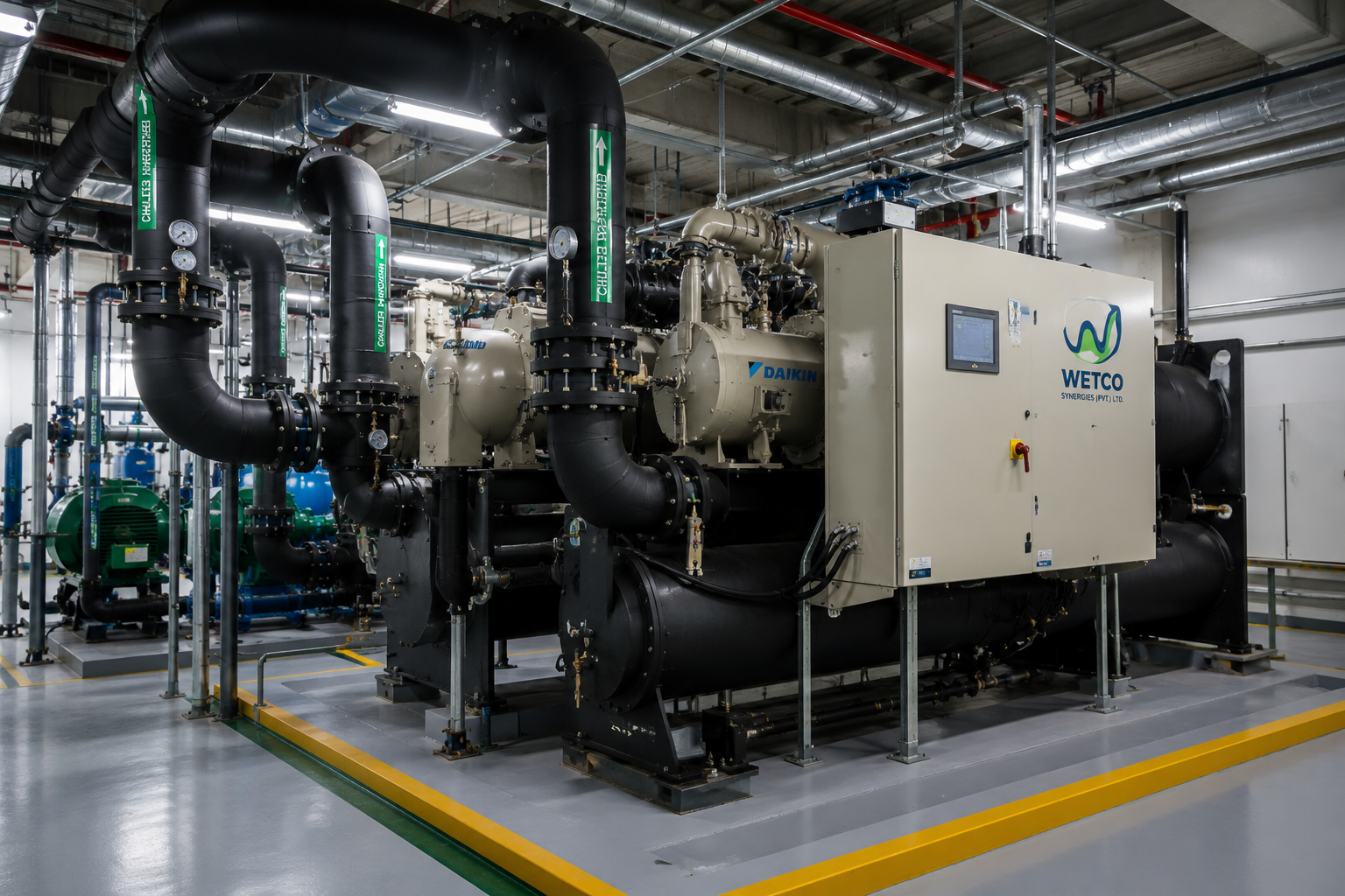 Chiller plant engineering