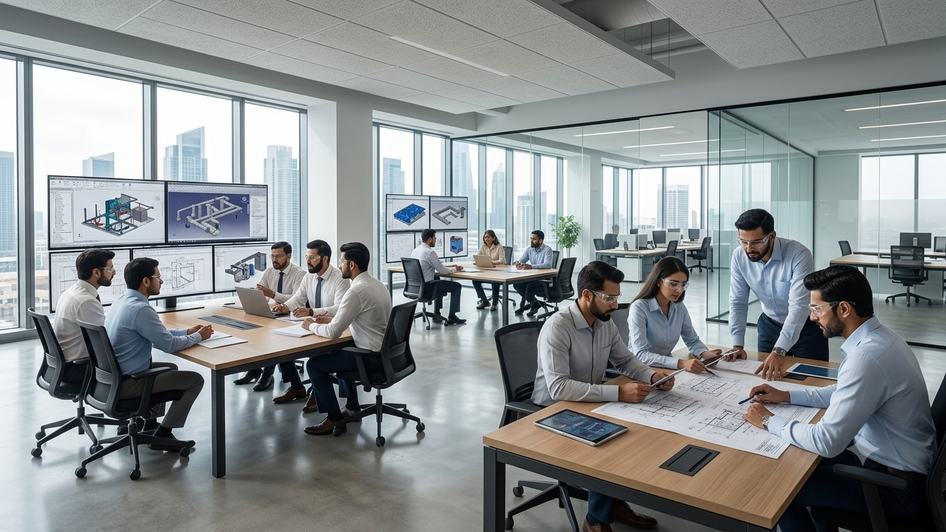 HVAC design and consultancy engineering drawings